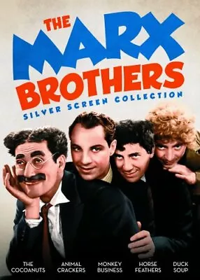 THE MARX BROTHERS SILVER SCREEN COLLECTION New DVD 5 Films • $19.11