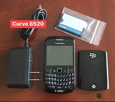 L31 Blackberry Curve 8520 T-MOBILE GSM QuadBand UNLOCKED 2G Wifi Camera Games • $31.95