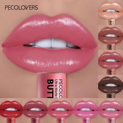 Butter Lip Cream Vitamin E Moist Silky Lip Gloss Vivid Colorful Waterproof 8ml • $9.49