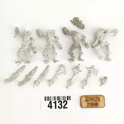 Warhammer Fantasy Battles / Old World Ogre Kingdoms Icefall Yhetees OOP Metal • $1.23