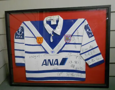 $750 • Buy Framed  East Japan   Rugby League  Player  Jersey - Signed 