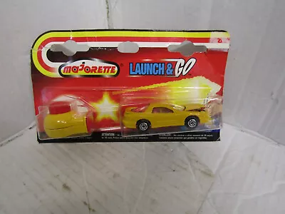 Vintage Majorette Die Cast Launch And Go On Blister Card Pontiac Firebird • £18