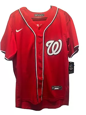 $44.99 • Buy NEW! Men’s Medium Juan Soto Washington Nationals STITCHED JERSEY Red