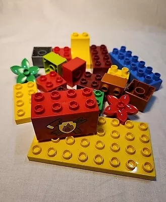 Lego Duplo Lot Of 19 Miscellaneous Pieces/ Blocks/ Bricks • $4.99