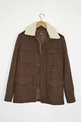 **AWESOME SAUCE** A.P.C (APC) Mens Heavyweight Harris Tweed Jacket XS  • $273.52