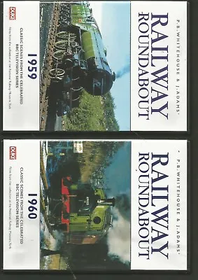 RAILWAY ROUNDABOUT - 1959 & 1960 - P B Whitehouse & J Adams - 2 X DVD - 107m • £5.99