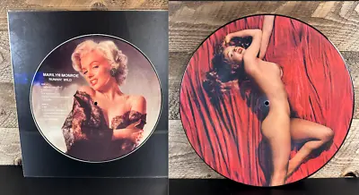 Marilyn Monroe - Runnin' Wild Vinyl Picture Disc 1985 LP  W/ Frame Old Hollywood • $36.99