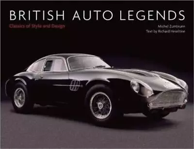British Auto Legends: Classics Of Style And Design - Hardcover - GOOD • $18.62