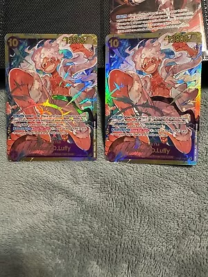 One Piece Monkey D Luffy OP05-119 SEC Secret Rare  Awakening Of The New Era • $10