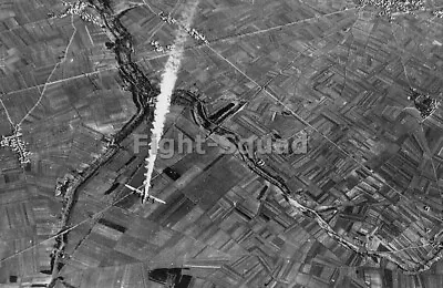 WW2 Picture Photo Consolidated B24 Liberator Shot Down Over Germany 3274 • $5.95