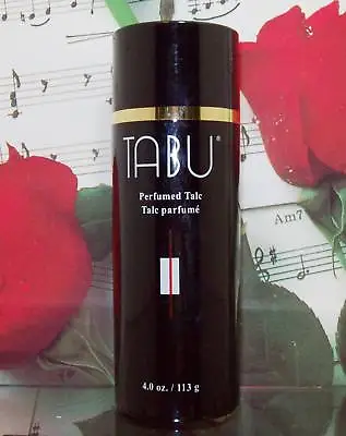 Tabu Perfumed Talc 4.0 Oz. By Dana. NWOB • £48.25