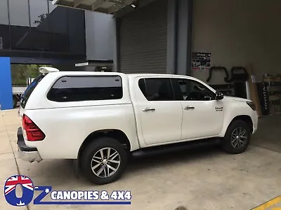 FOR TOYOTA HILUX CANOPY SR SR5 Lift Up / Slide Windows 2015 On CENTRAL LOCKING • $2649