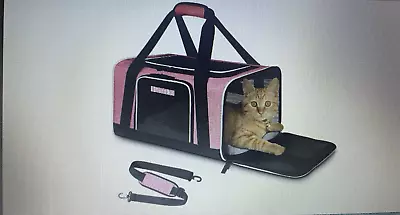 Petskd Top-Expandable Waterproof Pet Carrier For Small Dog Cat Rabbit • $33.45