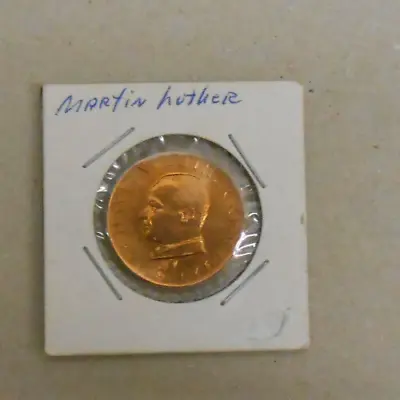 Dr. 1929-68 - Martin Luther King  - Noble Peaceprize Recip. 1964 - Medal 1  • $3