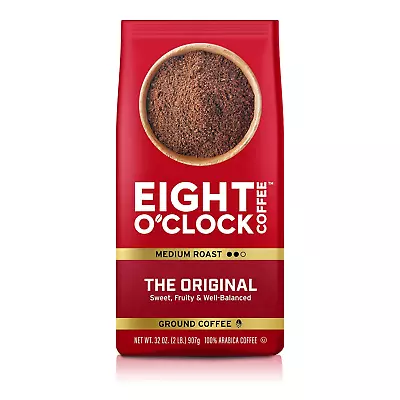 Eight O'Clock Coffee The Original 32 Ounce Pack Of 1 Medium Roast Ground Coffee • $20.36