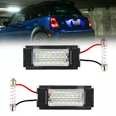 For Mini Cooper S 2007-2015 Full LED License Plate Light White Lamps 51132756227 • $13.99