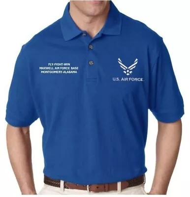 Maxwell Air Force Base*al*polo & Sweatshirt Embroidered.officially Licensed • $59.95