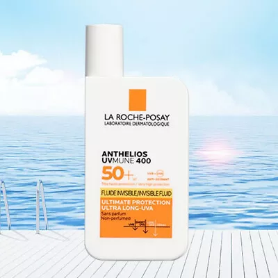 LA ROCHE-POSAY ANTHELIOS SPF 50 UVmune 400 LIGHT FLUID SUNSCREEN 1.7 FL.OZ/50ML • $9.95