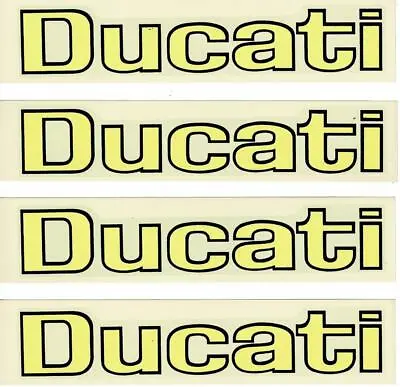 1970 Ducati 450RT 750GT Aftermarket Waterslide Decals 7  1 PRICE ALL 4 - Kit #5 • $9.99