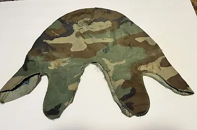 1980's M81 Woodland M1 Helmet Cover Lots Of Graffiti + Art • £23.75