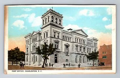 Charleston SC-South Carolina Post Office Building Vintage C1924 Postcard • $7.99