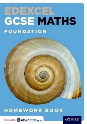 Edexcel GCSE Maths Foundation Homework Book (Edexcel GCSE Mat... By Plass Clare • £3.49