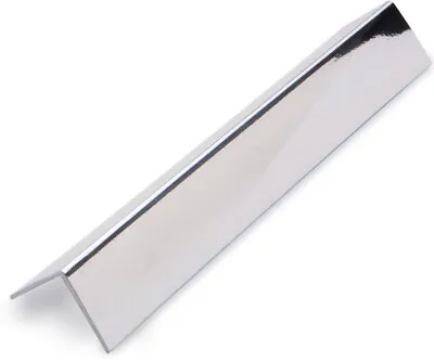 £5.24 • Buy Chrome Silver PVC External Angle - Decorative Cladding 25mm X 25mm Trim - 1mt