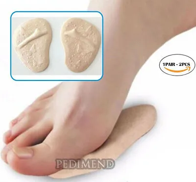 £5.48 • Buy 1 Pair Ball Of Foot Gel Cushion Feet Pad Insoles For High Heel Sandals PEDIMEND