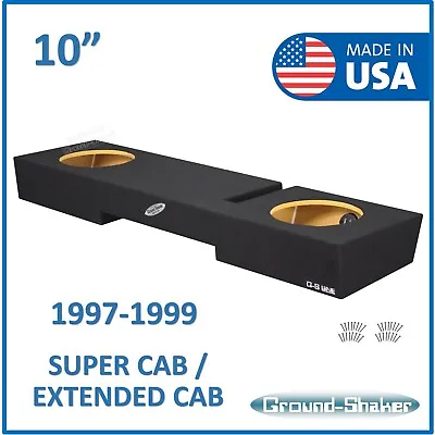Ford F150 Extended Cab / Super Cab 1997-1999 10  Sub Box Subwoofer Enclosure • $280