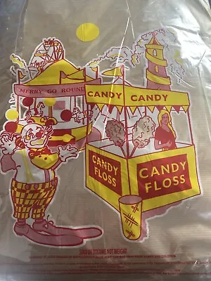 Fairground Printed Candy Floss Bags 12 X 18 • £5.80
