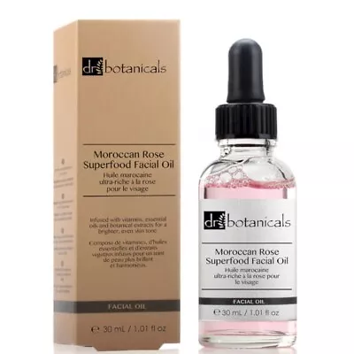 Dr Botanicals Moroccan Rose Superfood Facial Oil 30ml • $15.99