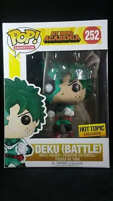 Funko Pop Animation 252 My Hero Academia Battle Deku Hot Topic Exclusive • $12.75