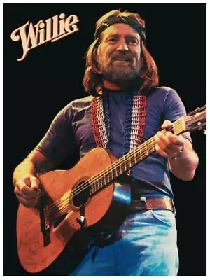 $16.94 • Buy Willie Nelson - POSTER - Country Legend LIVE CONCERT - WALL ART PRINT