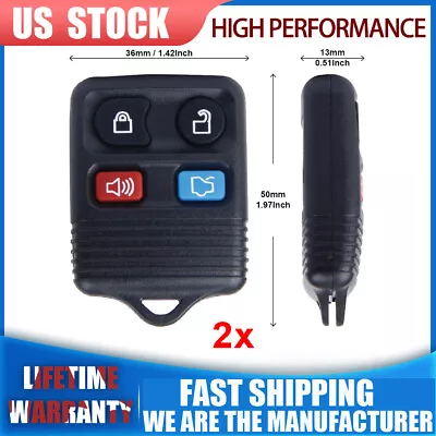 2x 4button Keyless Entry Remote Control Key Fob For Ford Focus Escape 2003-2007 • $6.99