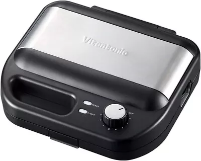 New Vitantonio Waffle & Hot Sand Baker VWH-500-B With 2 Baking Molds JAPAN • $140