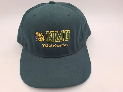 Vintage Northern Michigan University Wildcats NMU Strapback Adjustable Hat Cap • $18.89