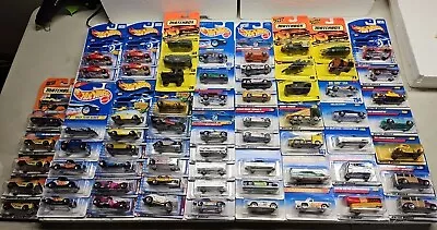 Vintage Hot Wheels & Matchbox Lot Of 60+ NOS FACTORY SEALED 1995-2002 • $35