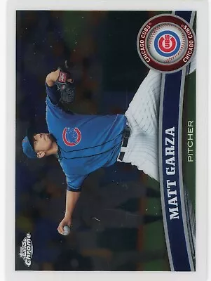 2011 Topps Chrome Matt Garza #104 Cubs • $0.01