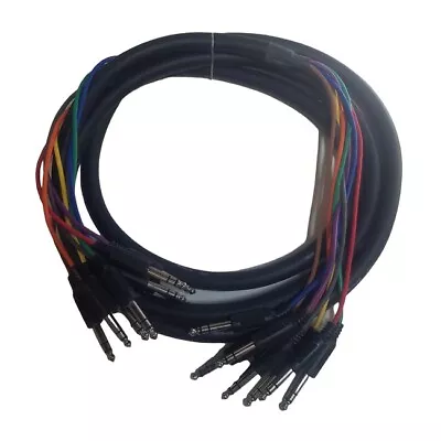 Cable Up CU/SB203 10' 1/4  TRS Male To 1/4  TRS Male Audio Snake (8-Channel) • $25