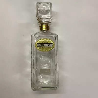 Vintage I.W. Harper Gold Medal Kentucky Bourbon Bottle Louisville KY • $15