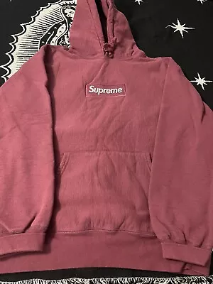 $320 • Buy Supreme Box Logo Hoodie FW21 Extra Large Plum XL