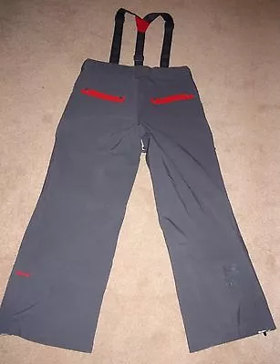 Under Armour Jackal Storm MTN Recco Men's Gray Ski Snowboarding Bib Pants Size L • $329.99