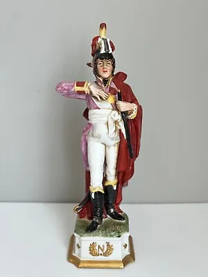 Vintage Capodimonte Napoleonic General Soldier Naval Officer Di Pietro Murat • £136.72