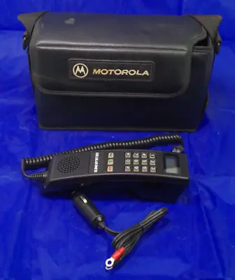 Motorola Cellular One Cellphone SCN2252A  Mobile Soft Bag Phone AS IS UNTESTED • $59.95