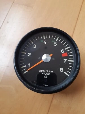 £150 • Buy Porsche 911 1970 Tachometer (91164130100), VDO 230/41/5 12V/24000Imp 