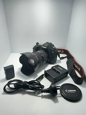 Canon EOS 5D Mark II L & EF 24-105 1:4 L Series IS USM Macro Ultrasonic Lens • $800