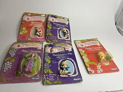 1981 Strawberry Shortcake Miniature Lot Of 5 **Read For Condition** • $50