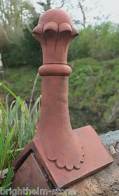 £114.99 • Buy Victorian Ball Roof Finial 90° Angled Decorative Stone Ridge Tile  Sussex  56cmH