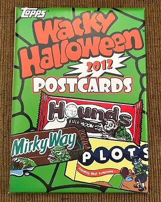 2012 Wacky Packages Halloween Postcard Set -sealed • $47.99