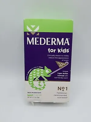 MEDERMA FOR KIDS 0.7oz GEL TUBE FOR AGES 2 PLUS EXP 05/2024 NEW IN BOX FREE SHIP • $9